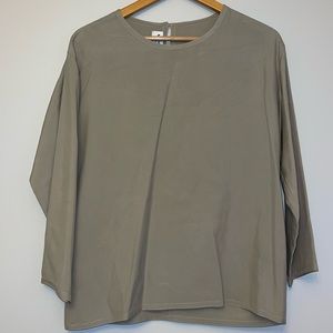 Vintage Michael Kors Blouse - Tan - Size Small